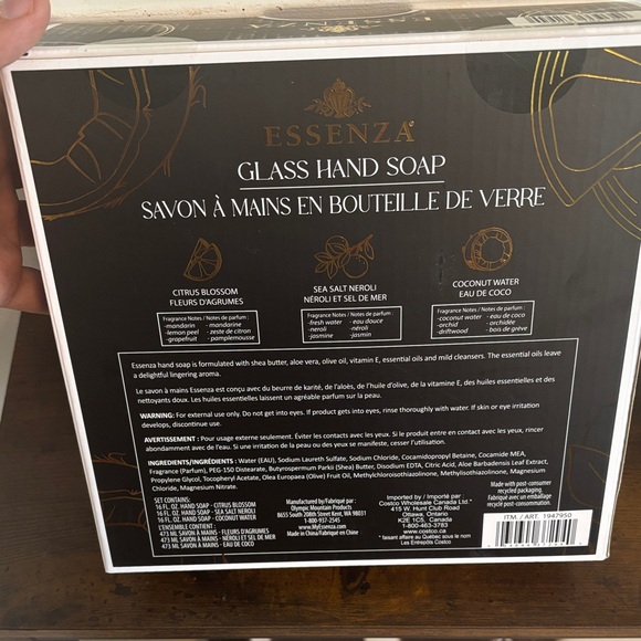 Essenza White Hand Soap Set - Picture 5 of 5